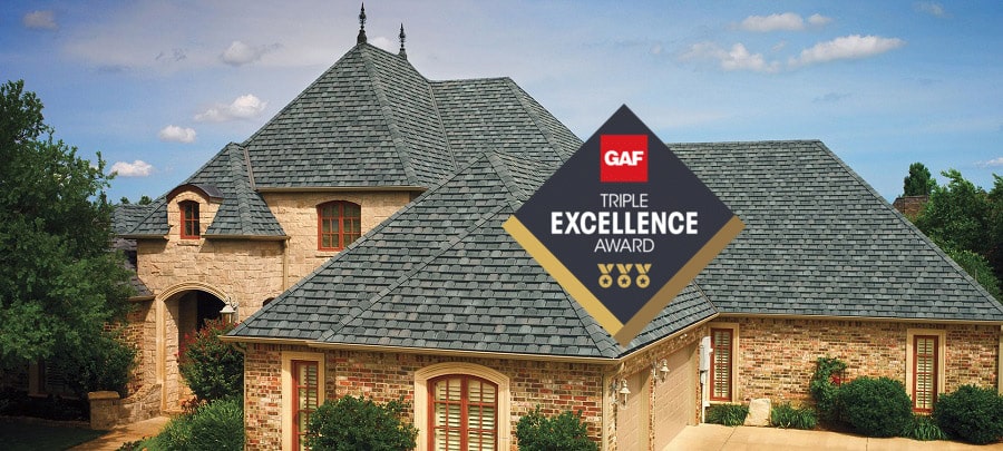 What is the GAF Triple Excellence Award?