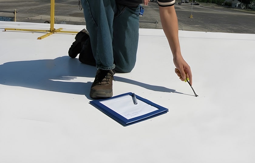 TPO Repair: your roof has partial damage and less than 25% saturation